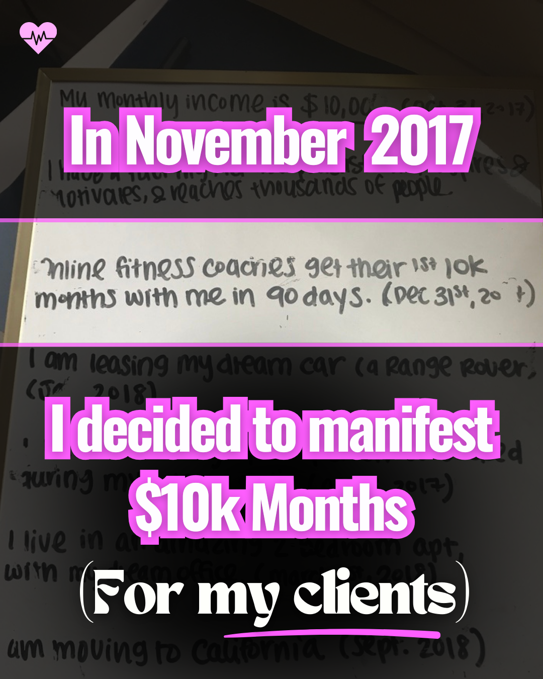 Manifesting $10k Months FOR MY CLIENTS